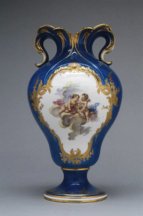 A Sèvres vase from 1758.