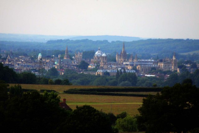 Oxford from Boars Hill.