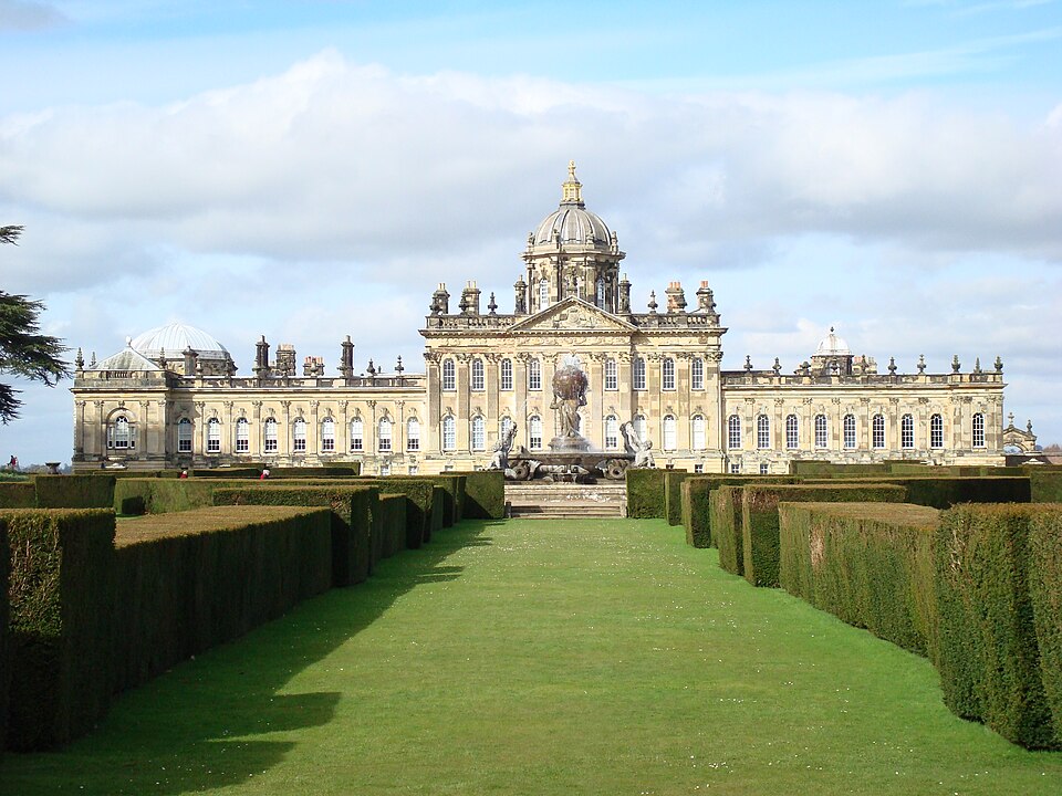 South (garden) face of Castle Howard.